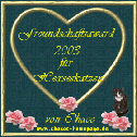Award und Laudatio von Renate und Chaco